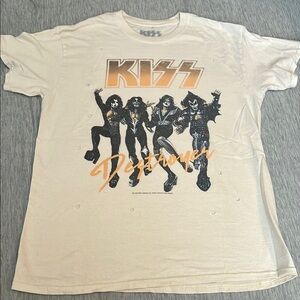KISS distressed Destroyer Graphic T-Shirt